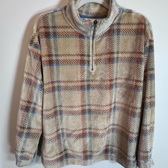 Emily Daniels Medium women’s quarter zip soft fleece - Picture 3 of 6
